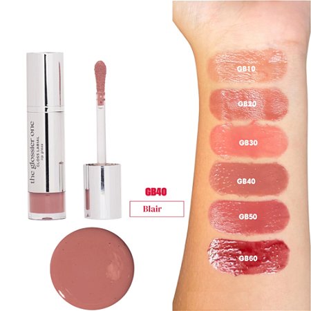 GLOSS LABIAL GLOSSIER ONE GB40 BLAIR HB-L6407-4 RUBY ROSE BLOW