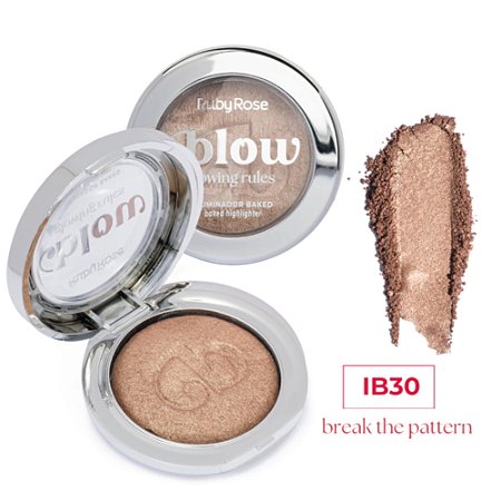 ILUMINADOR GLOWING RULES IB30 BREAK THE PATTERN HB-M704-3 RUBY ROSE BLOW