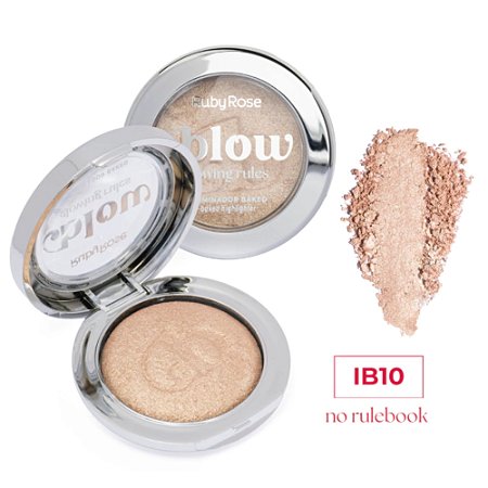 ILUMINADOR GLOWING RULES IB10 NO RULEBOOK  HB-M704-1 RUBY ROSE BLOW