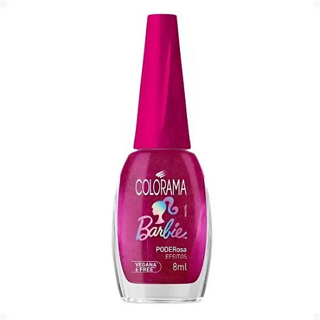 ESMALTE EFEITO BARBIE PODERosa COLORAMA