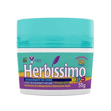 DESODORANTE EM CREME KIDS 55G HERBÍSSIMO