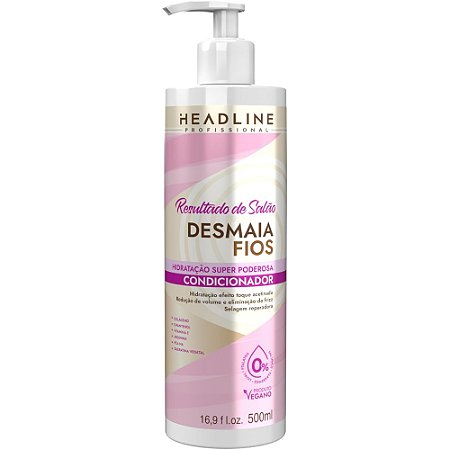 CONDICIONADOR DESMAIA FIOS 500ML HEADLINE