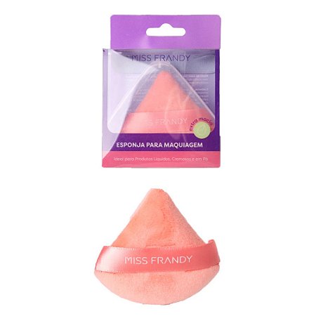 ESPONJA PARA PÓ COM ESTOJO PROTETOR E24-0517 MISS FRANDY