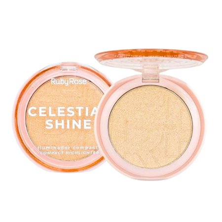 ILUMINADOR COMPACTO CELESTIAL SHINE PRISM LIGHT HB-M701-2 RUBY ROSE