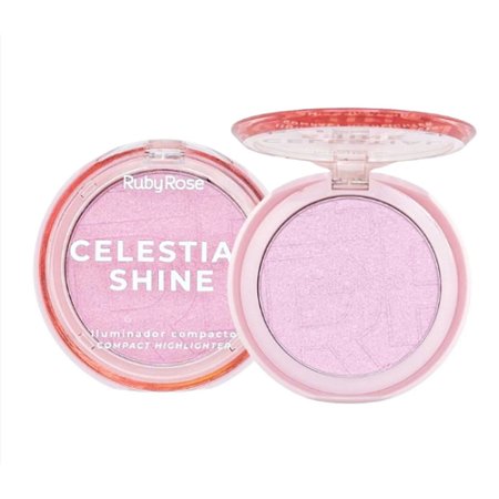 ILUMINADOR COMPACTO CELESTIAL SHINE RADIANT AURA HB-M701-1 RUBY ROSE