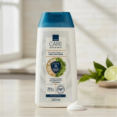 CREME CORPORAL VITAMINA C E CHÁ VERDE 200ML AVON