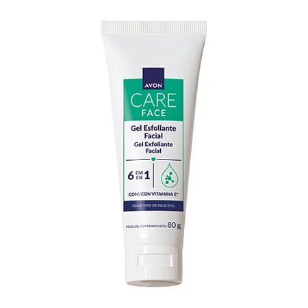 GEL ESFOLIANTE FACIAL 6 EM 1 80G AVON