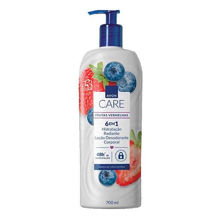 LOÇÃO CORPORAL AVON CARE FRUTAS VERMELHAS 6 EM 1 700ML AVON