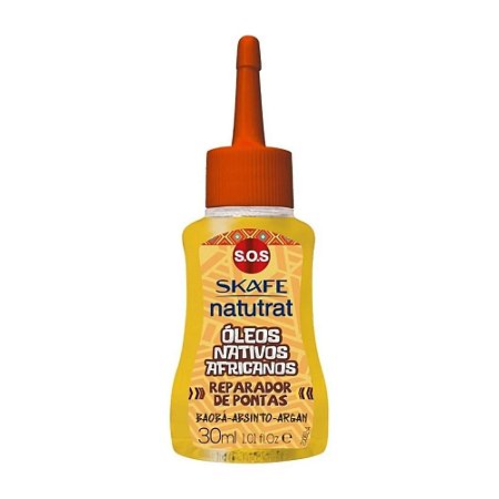 REPARADOR DE PONTAS ÓLEOS NATIVOS AFRICANOS 30ML SKAFE