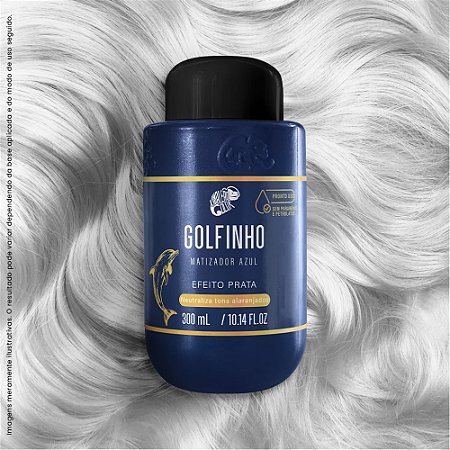 MATIZADOR AZUL GOLFINHO EFEITO PRATA 300ML KAMALEÃO COLOR