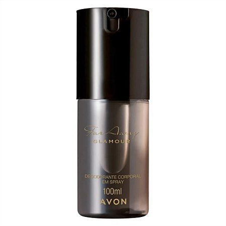 DESODORANTE CORPORAL EM SPRAY FAR AWAY GLAMOUR 100ML AVON