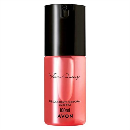 DESODORANTE CORPORAL EM SPRAY FAR AWAY 100ML AVON