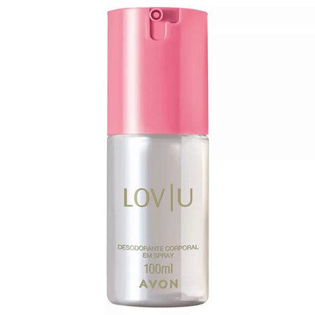 DESODORANTE CORPORAL EM SPRAY LOVIU 100ML AVON