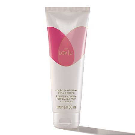 LOÇÃO PERFUMADA PARA O CORPO LOVIU 90ML AVON