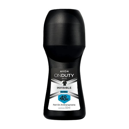 DESODORANTE ROLL-ON INVISIBLE MEN 48ML AVON