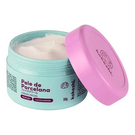 CREME FACIAL PELE DE PORCELANA 30G KOKESHI