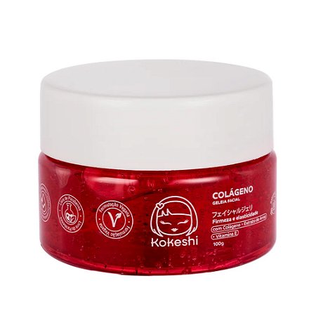 GELEIA FACIAL COLÁGENO 100G KOKESHI