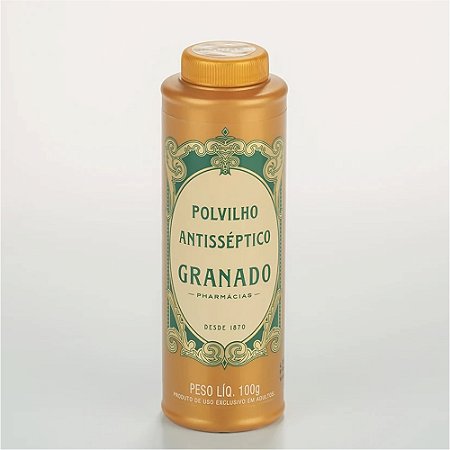 TALCO ANTISSÉPTICO TRADICIONAL 100G GRANADO