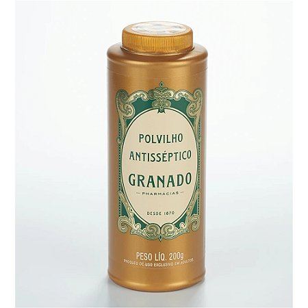 TALCO ANTISSÉPTICO TRADICIONAL 200G GRANADO