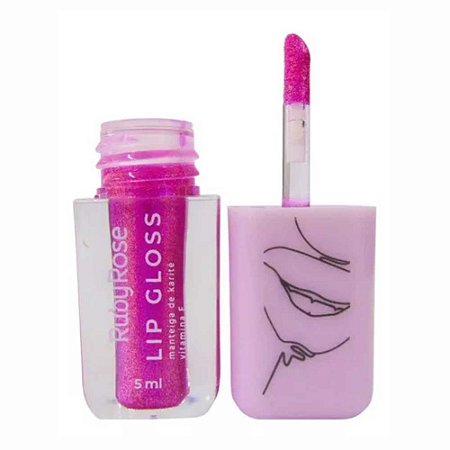 LIP GLOSS FIREWORK HB-8234-4 RUBY ROSE