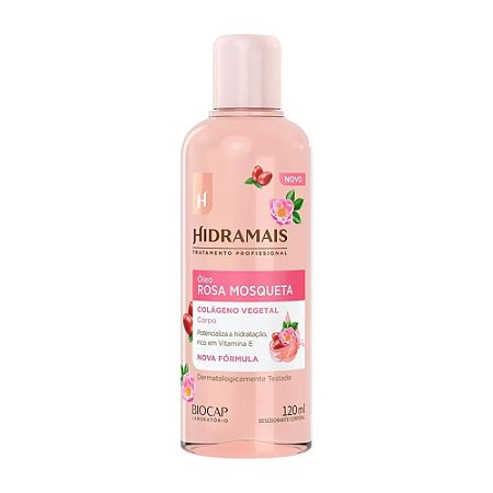 ÓLEO CORPORAL  ROSA MOSQUETA 10915 120ML HIDRAMAIS