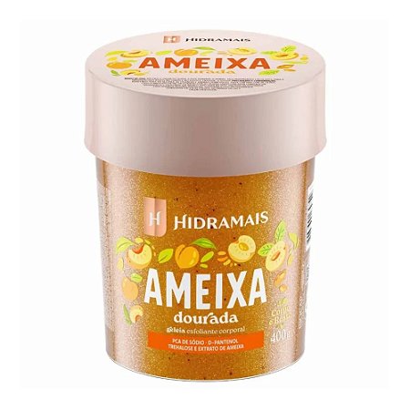 GELÉIA ESFOLIANTE CORPORAL AMEIXA DOURADA 11063 400G HIDRAMAIS