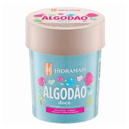 MERENGUE ESFOLIANTE CORPORAL ALGODÃO DOCE 11061 350G HIDRAMAIS