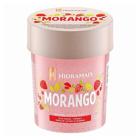 MERENGUE ESFOLIANTE CORPORAL MORANGO 11059 350G HIDRAMAIS
