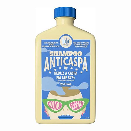 SHAMPOO ANTICASPA CUCA FRESCA 250ML LOLA