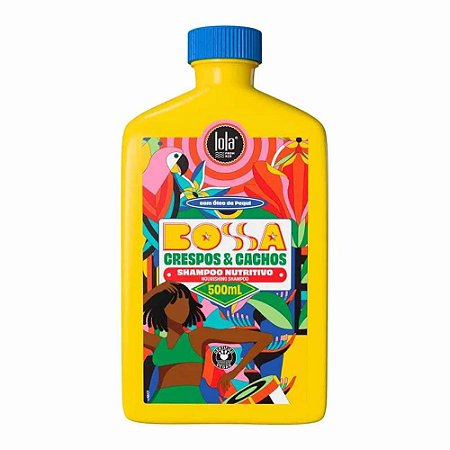 SHAMPOO NUTRITIVO CRESPOS E CACHOS BOSSA 500ML LOLA