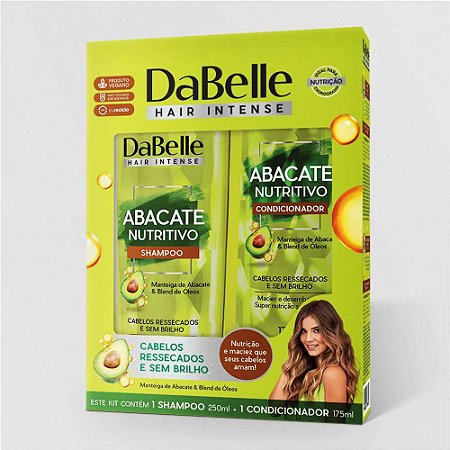 KIT CAPILAR ABACATE NUTRITIVO DABELLE