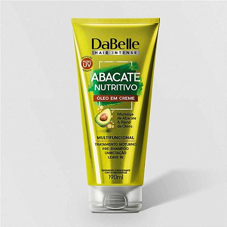 ÓLEO EM CREME MULTIFUNCIONAL ABACATE NUTRITIVO 190ML DABELLE