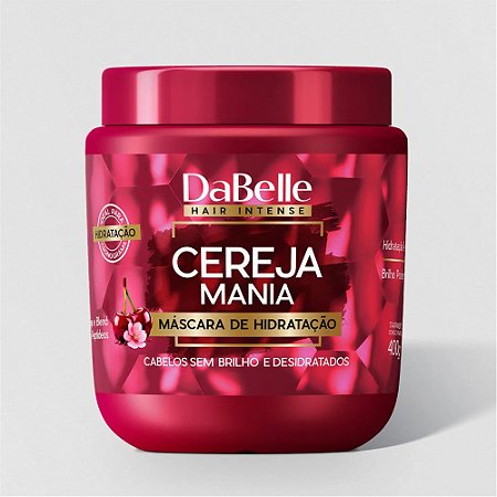 MÁSCARA DE HIDRATAÇÃOCEREJA MANIA 400G DABELLE