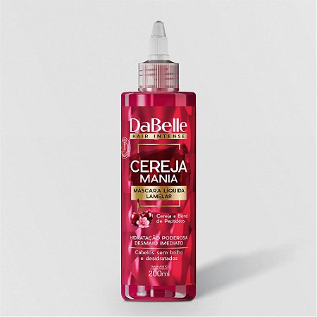 MÁSCARA LÍQUIDA LAMELAR CEREJA MANIA 200ML DABELLE