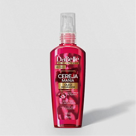 ÓLEO REPARADOR APAGA FRIZZ CEREJA MANIA DABELLE 75ML DABELLE