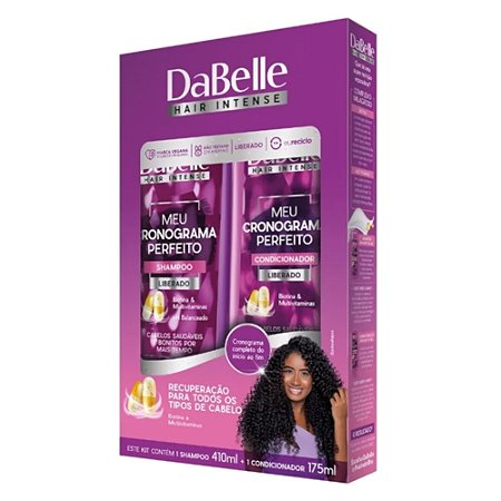 KIT CAPILAR MEU CRONOGRAMA PERFEITO DABELLE