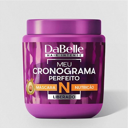 MÁSCARA DE NUTRIÇÃO MEU CRONOGRAMA PERFEITO 400G DABELLE