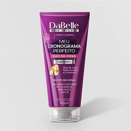 ÓLEO EM CREME MULTIFUNCIONAL MEU CRONOGRAMA PERFEITO 190ML DABELLE