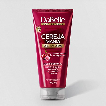 ÓLEO EM CREME MULTIFUNCIONAL CEREJA  MANIA 190ML DABELLE