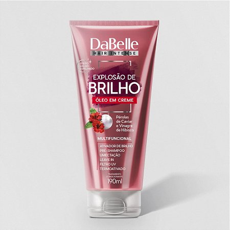 ÓLEO EM CREME MULTIFUNCIONAL EXPLOSÃO DE BRILHO 190ML DABELLE