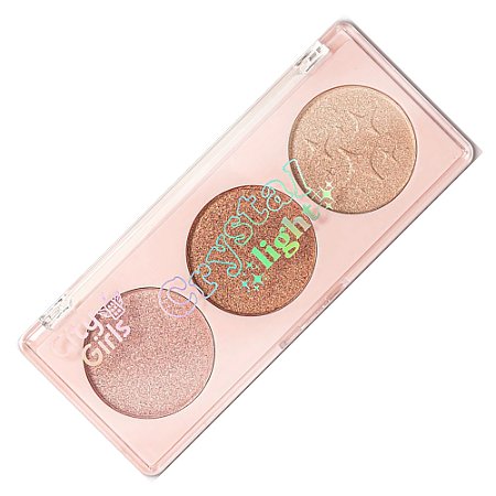 TRIO DE ILUMINADORES CRYSTAL LIGHT CG382 CITY GIRLS