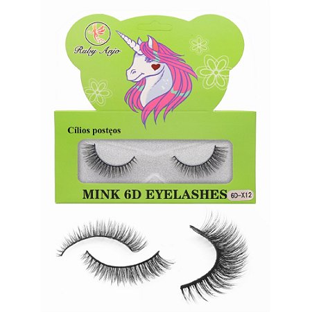 CÍLIOS POSTIÇOS 1 PAR RA-005 RUBY ANJO