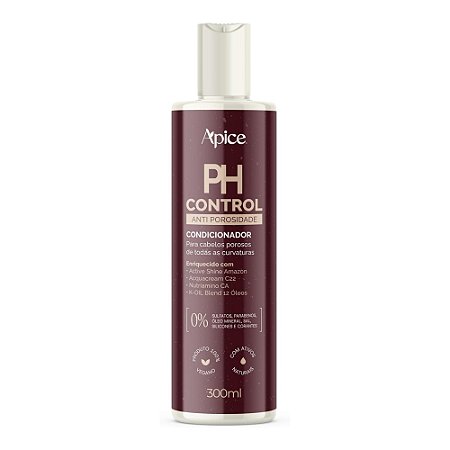 CONDICIONADOR PH CONTROL ANTIPOROSIDADE 20650 300ML APICE