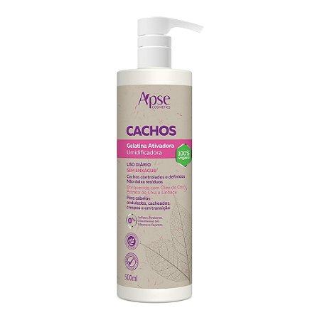 GELATINA ATIVADORA UMIDIFICADORA CACHOS 20697 500ML APICE
