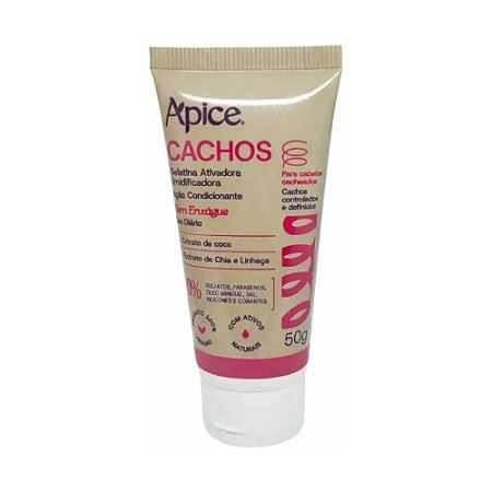 GELATINA ATIVADORA UMIDIFICADORA CACHOS 20754 50G APICE