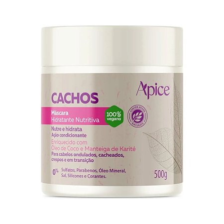 MÁSCARA HIDRATANTE NUTRITIVA CACHOS 20261 500G APICE