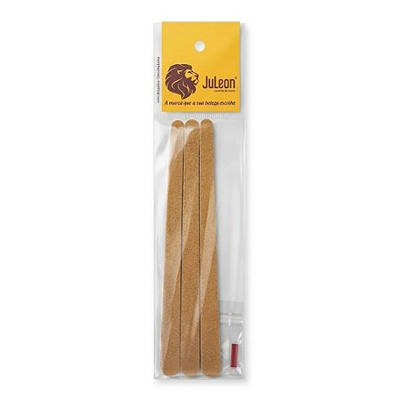 LIXA PARA UNHAS PARDA 3 UNIDADES 4150 JULEON
