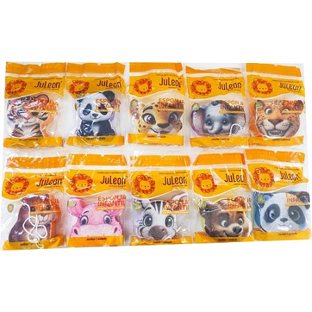 ESPONJA PARA BANHO INFANTIL ZOO 4352 JULEON