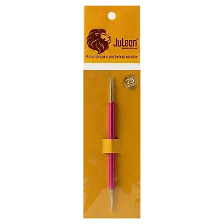 PALITO 2 PONTAS EM AÇO INOX COM PROTETOR DE SILICONE 4359 JULEON