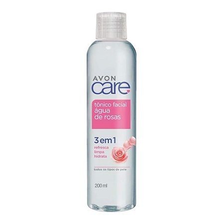 TÔNICO FACIAL COM ÁGUA DE ROSAS 200ML AVON